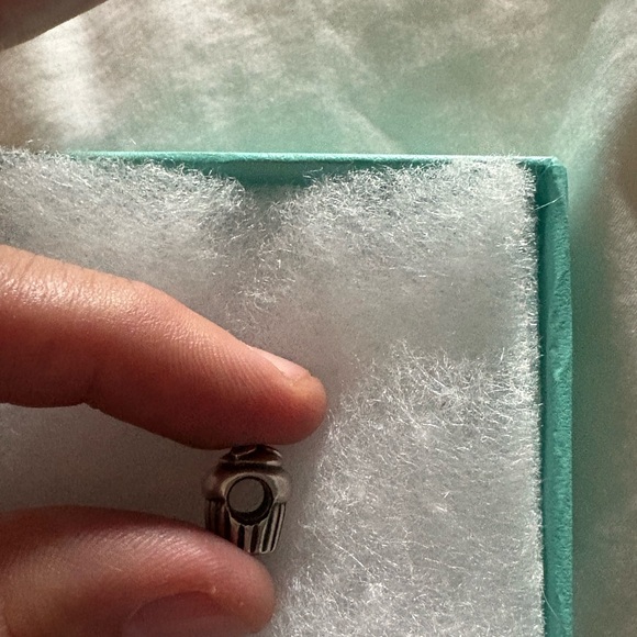 Pandora Silver Cupcake Charm - Picture 3 of 3